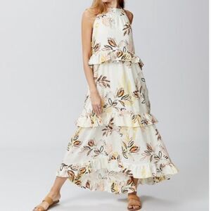 NWT Free People Anita Printed Maxi Dress